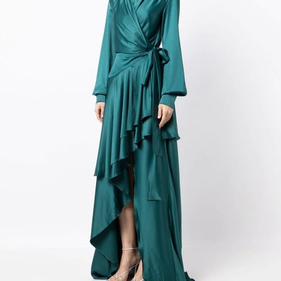 PatBO High Low Maxi Wrap Maxi Dress-NWT - Picture 5 of 9